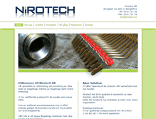 Tablet Screenshot of niroindustriror.com